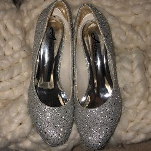 Annie Shoes Sparkle Heels